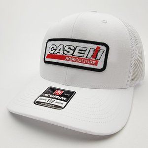 Case IH Agriculture Richardson 112 Embroidered Patch Trucker Mesh Snapback Hat
